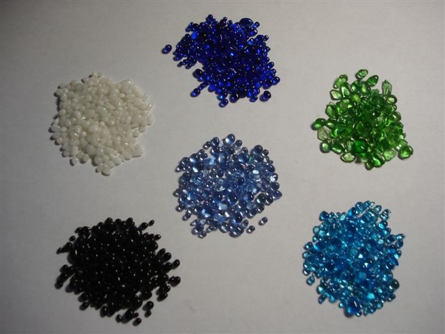 Cobalt Blue Glass Beads